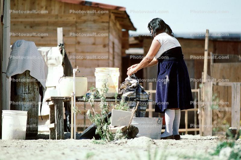 Woman, Washing, Tijuana