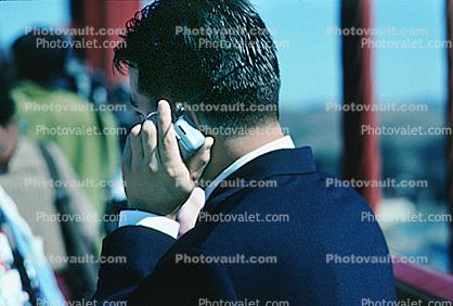 cell phone, Man, Male, businessman, anitquated