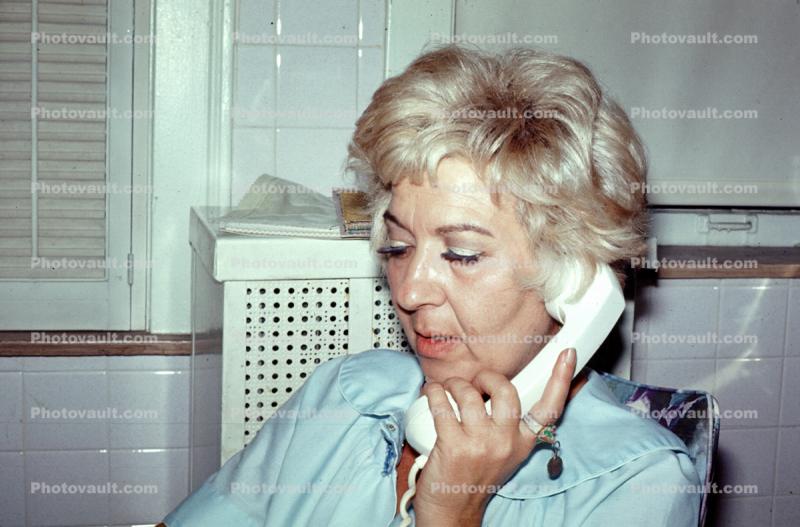 Woman on the Phone, 1970s