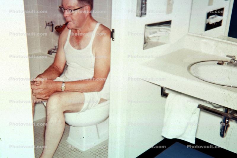 Man, Male, Legs, Pipe, Sink, Towel, Toilet