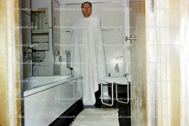 Tub, Bathtub, Man after a bath