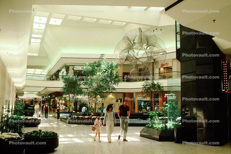 Shopping Mall, stores, interior, inside, indoors, shoppers
