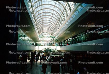 galleria, Shopping Mall, stores, interior, inside, indoors, shoppers