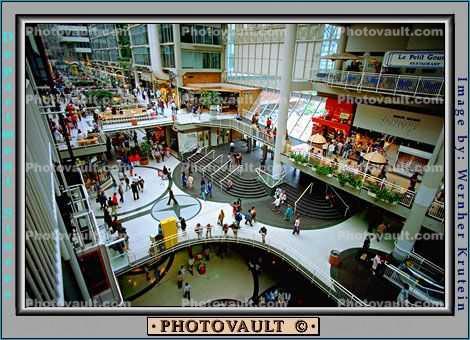 Eatons, Mall, Shopping Mall, stores, interior, inside, indoors, shoppers