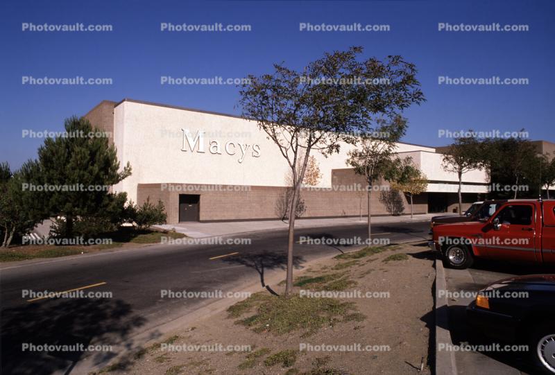 Mall, Macy's, building, store, Shopping Center, signage, 1980s