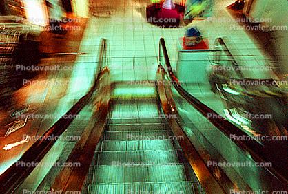 Escalator at a Mall