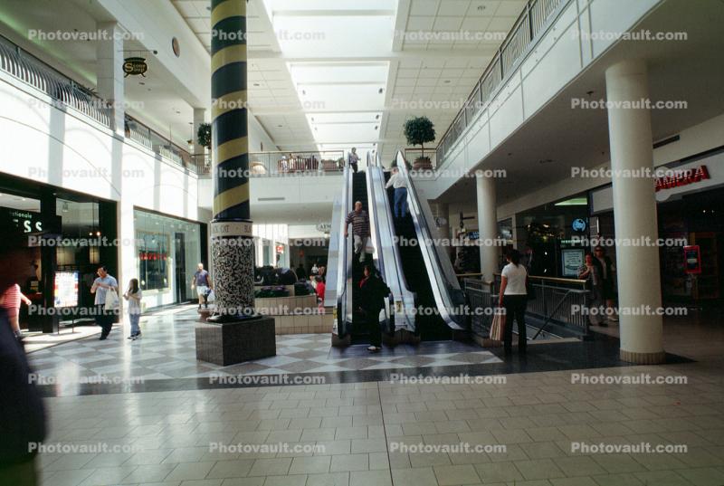 escalator, Mall