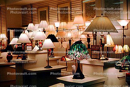 Lamps, lampshade, Tiffany shade