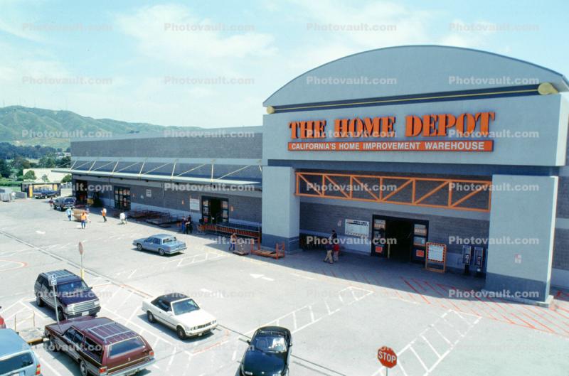 The Home Depot, cars, automobiles, vehicles, 1980s