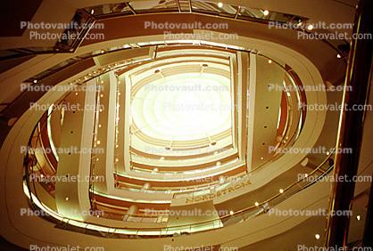 spiral, skylight, Nordstrom Rotunda