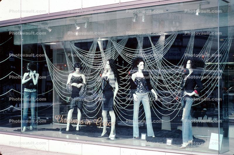 Goth Window Display, Spider Web