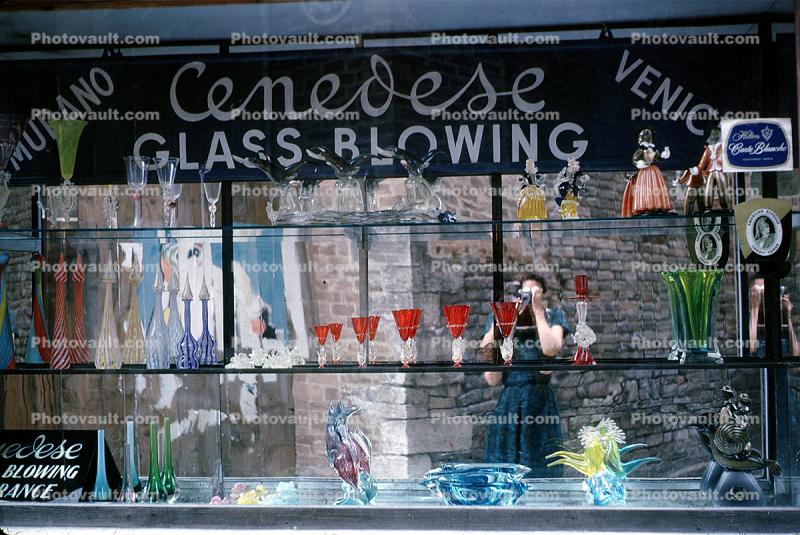 Cenedese Glass Blowing, August 1963, 1960s