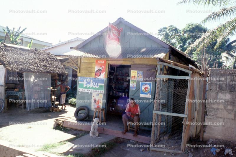 store, hut, Andapa, Madagascar