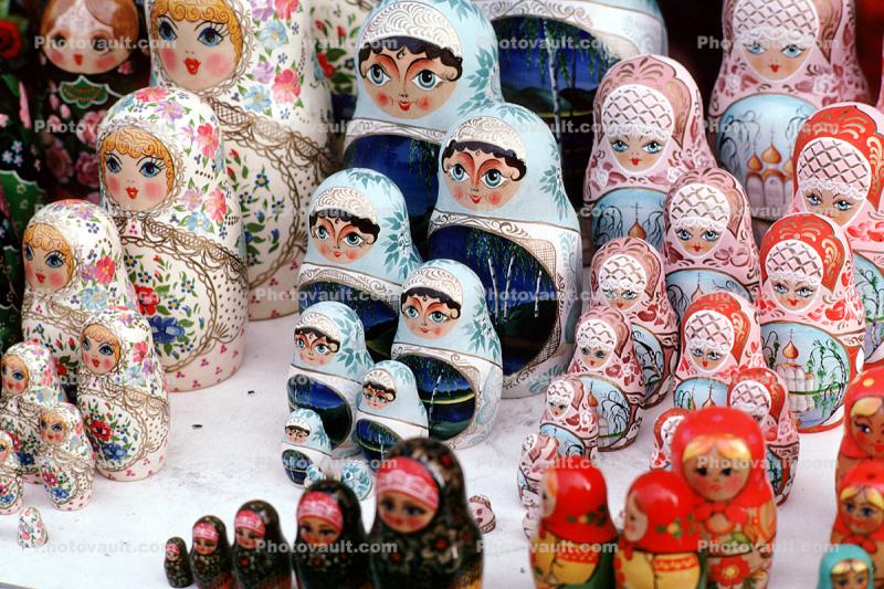 Nesting Dolls, Matryoshka, Moscow Black Market