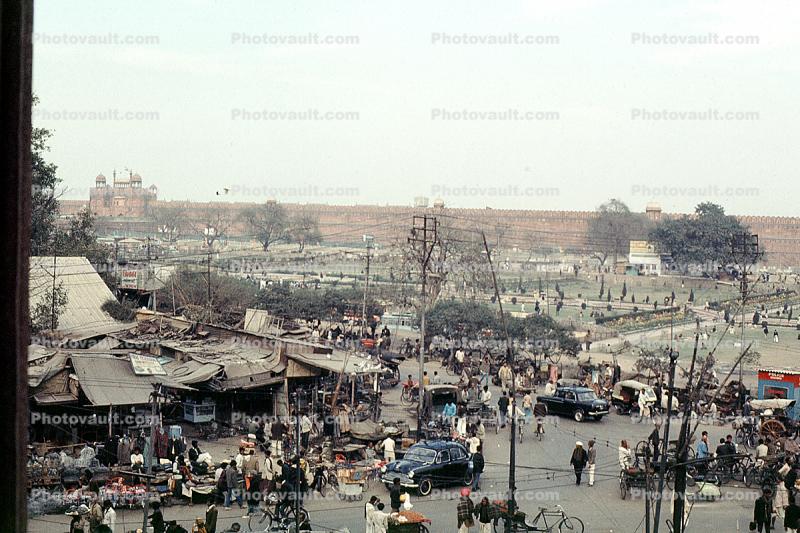 Cars, Delhi India, 1974