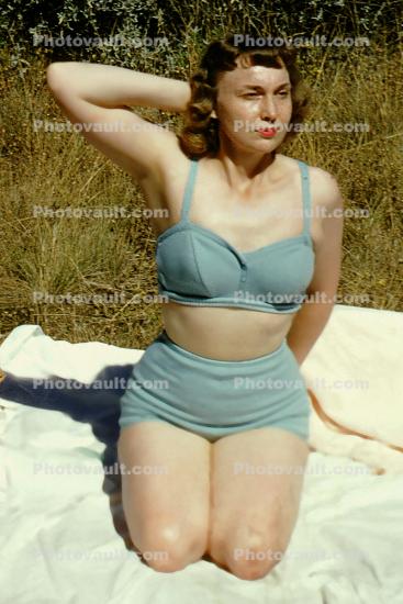 Woman, Bikini, Striptease, Retro, Adriana, 1950s