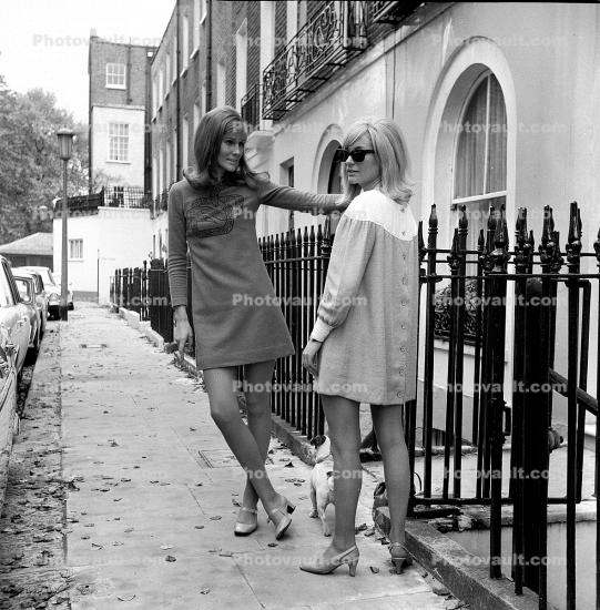 1960s, Fashion Girls, Dress, Mod