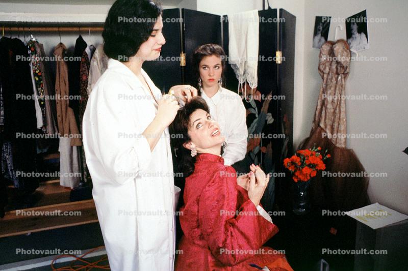 Woman, Female, Hairdresser, beautician