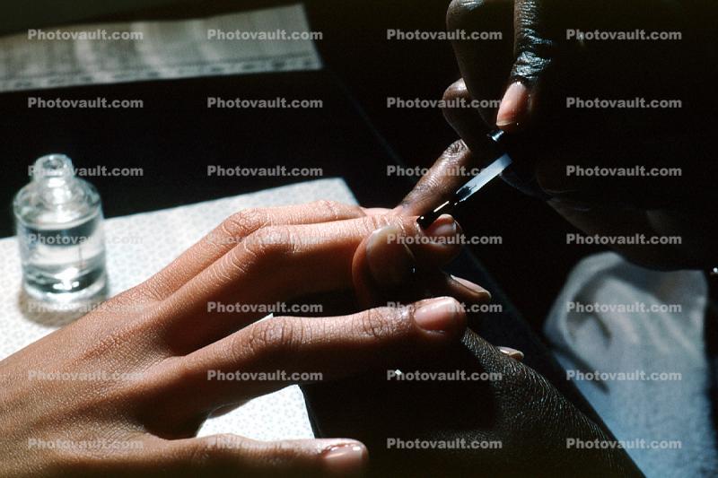 Woman, Female, Fingernail Painting, Manicure