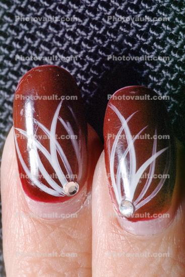 Painted Fingernails