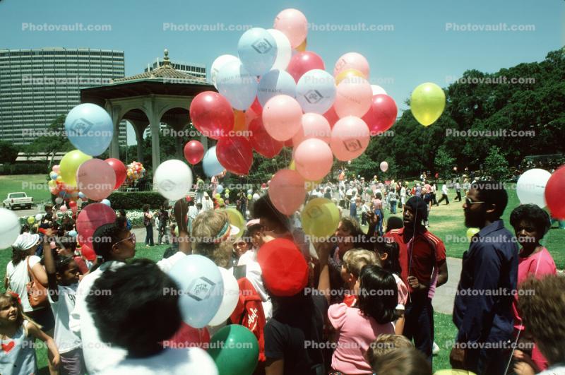 Balloons always attract Children