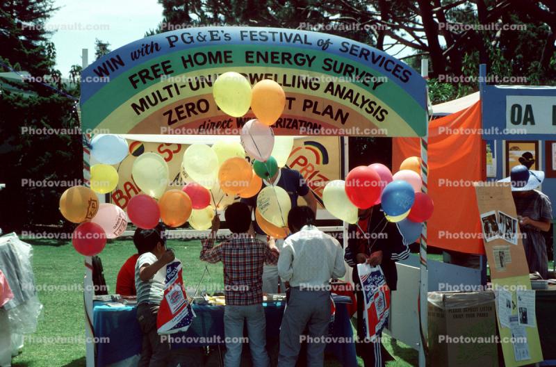 PG&E's Festival of Services, Balloons