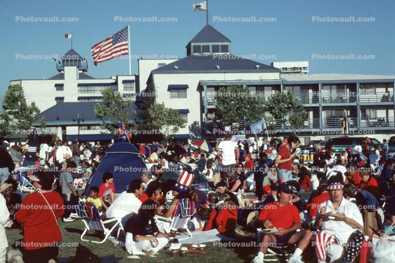 Jack London Square, Oakland, July 4 1997
