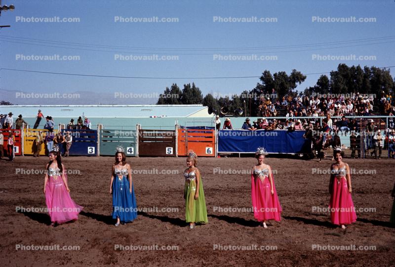 Beauty Queens, National Date Festival, Indio, Riverside County, Febuary 1971, 1970s