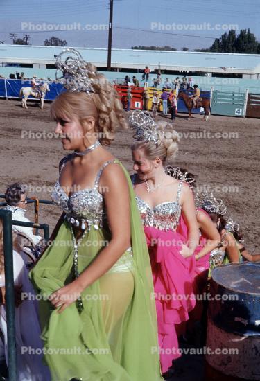 Beauty Queens, National Date Festival, Indio, Riverside County, Febuary 1971, 1970s