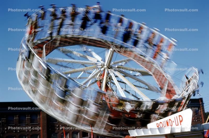 Centrifugal Force, Spinning, Spinner, Round-up, 1960s