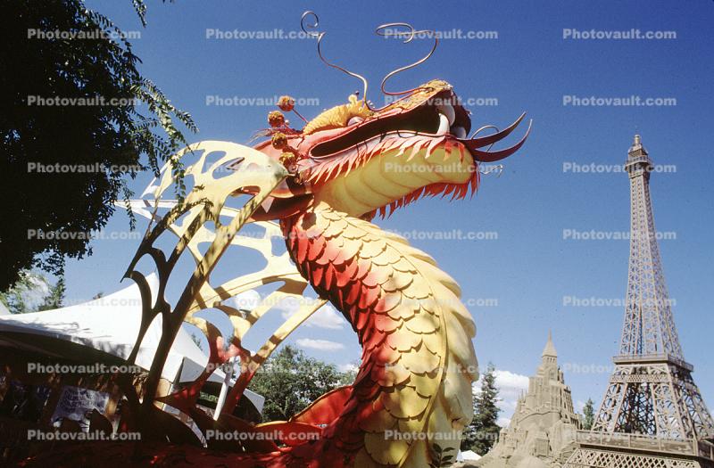 Dragon, Eiffel Tower, California State Fair
