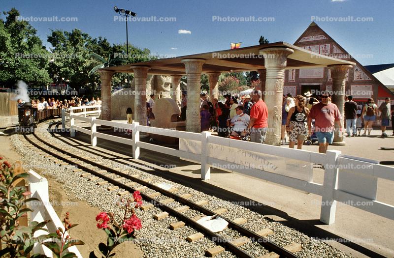 Miniature Steamer, Rail Depot, California State Fair