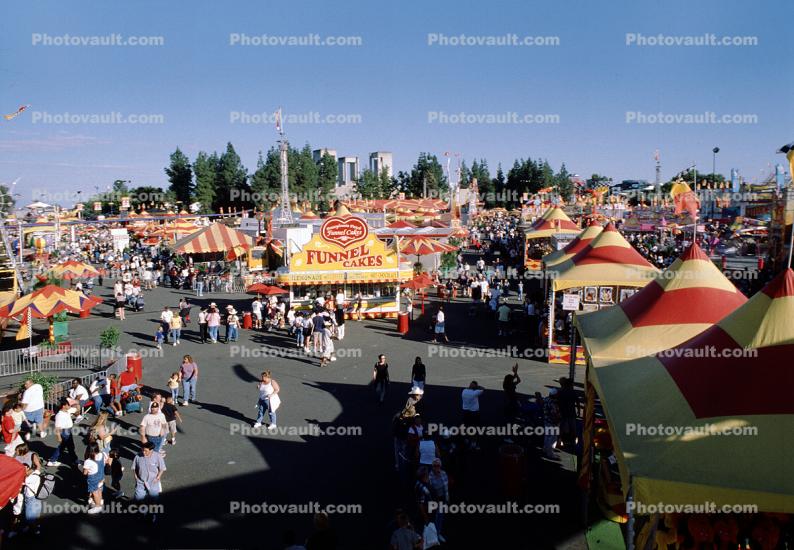 Booths, Funnel Cakes, California State Fair