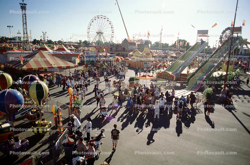 Giant Slide, Carousel, California State Fair