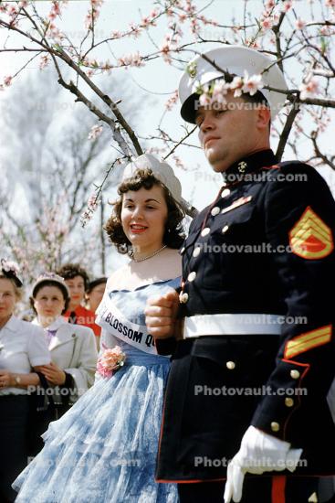 Blossom Queen, Hammonton Spring Festival, New Jersey, 1950s