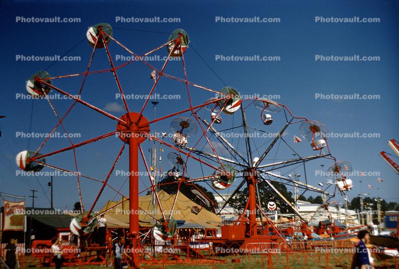 Ferris Wheel, Oregon State Fair, Salem, 06/09/1960, 1960s