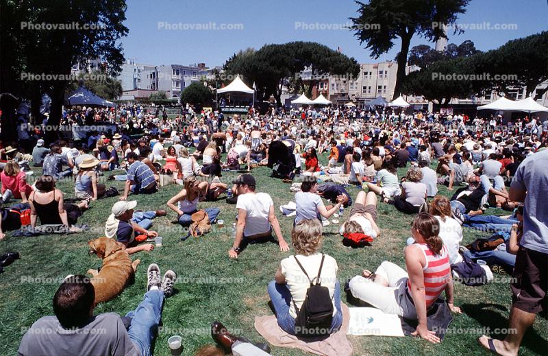 Washington Square, North-Beach Festival, San Francisco, California
