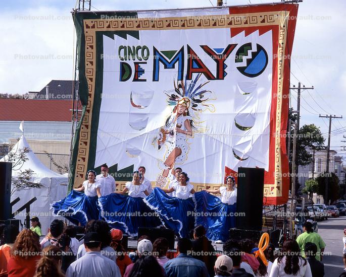 Cinco De Mayo fair, the Mission District, 2005