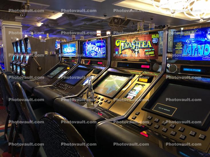 Empty Casino, COVID-19 Virus Lockdown, panic, 2020