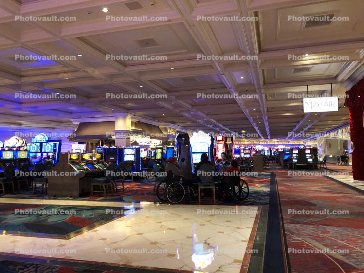 Empty Casino Floor, COVID-19 Virus Lockdown, panic, 2020