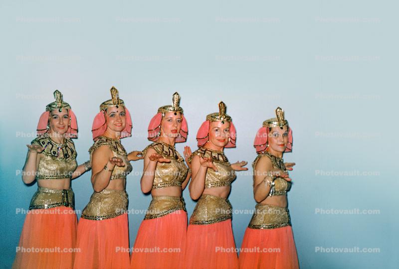 Egyptian Dancers, 1950s