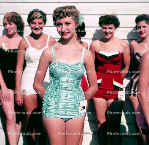 1952 Swimsuit Contest, 1950s, Pageant