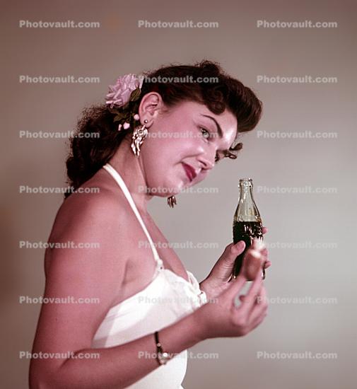 1952, retro, Coca Cola Bottle, Straps, 1950s