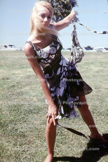 Woman, Dress, Female, Mod, 1960s
