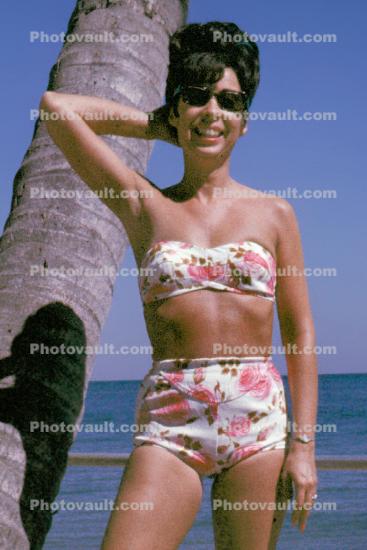 Lady in the Sun, Beehive Hairdo, Swimsuit, bikini, 1960s