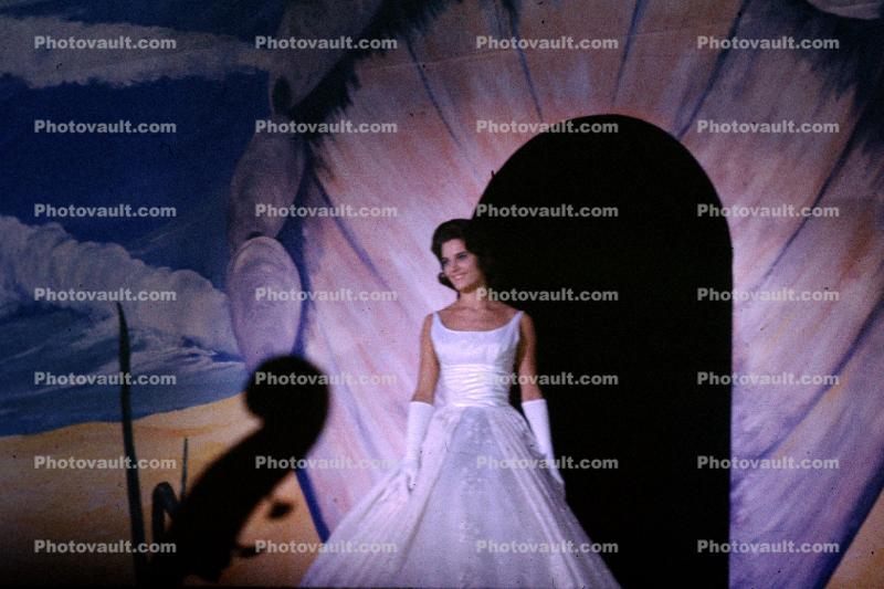Pageant, Dress, Gloves, Woman