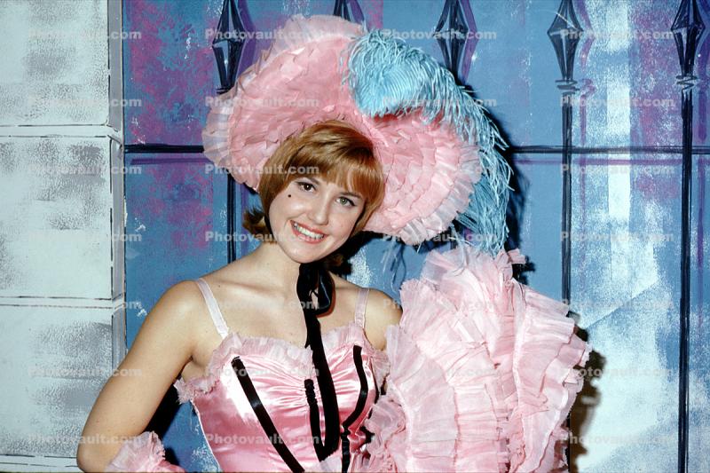 Posing Model, Burlesque, Showgirl, 1960s