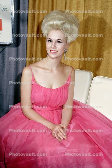 Posing Model, Dress, Formal, 1950s
