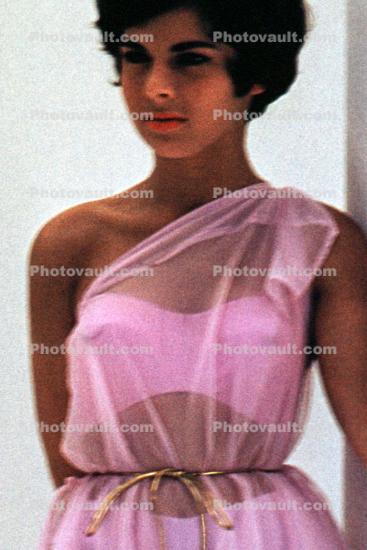 Lady, Sheer, See-Through, 1960s