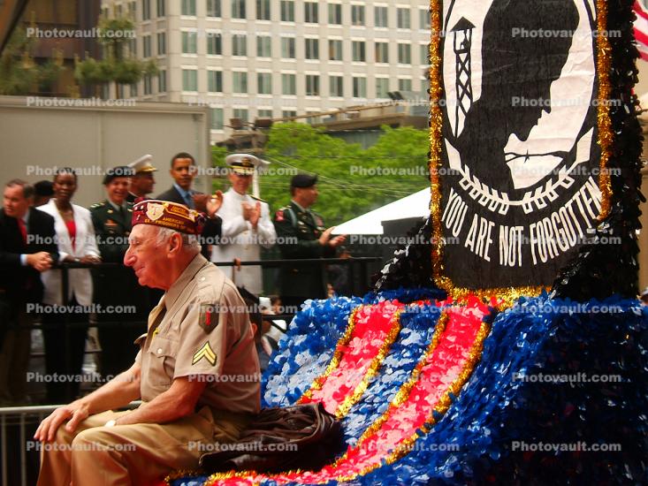 POW-MIA, You are not Forgotten, Memorial Day Parade, 2005